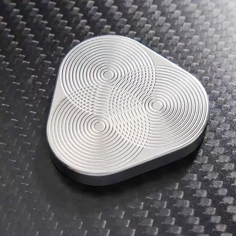 Triangle Rotation Fidget Slider EDC Adult Metal Toys ADHD Autism Sensory Anxiety Stress Relief Toys Fun Office Desk Toys Gifts