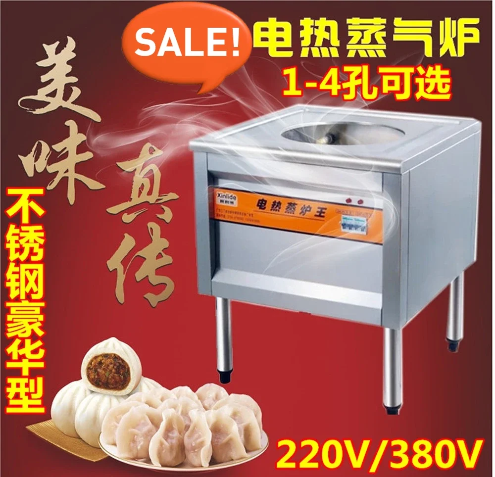 For Home and Commercial Gas Powered Food Grade Steamer 304 Stainless Steel Restaurant Low Noise Timer Function Safe Operation