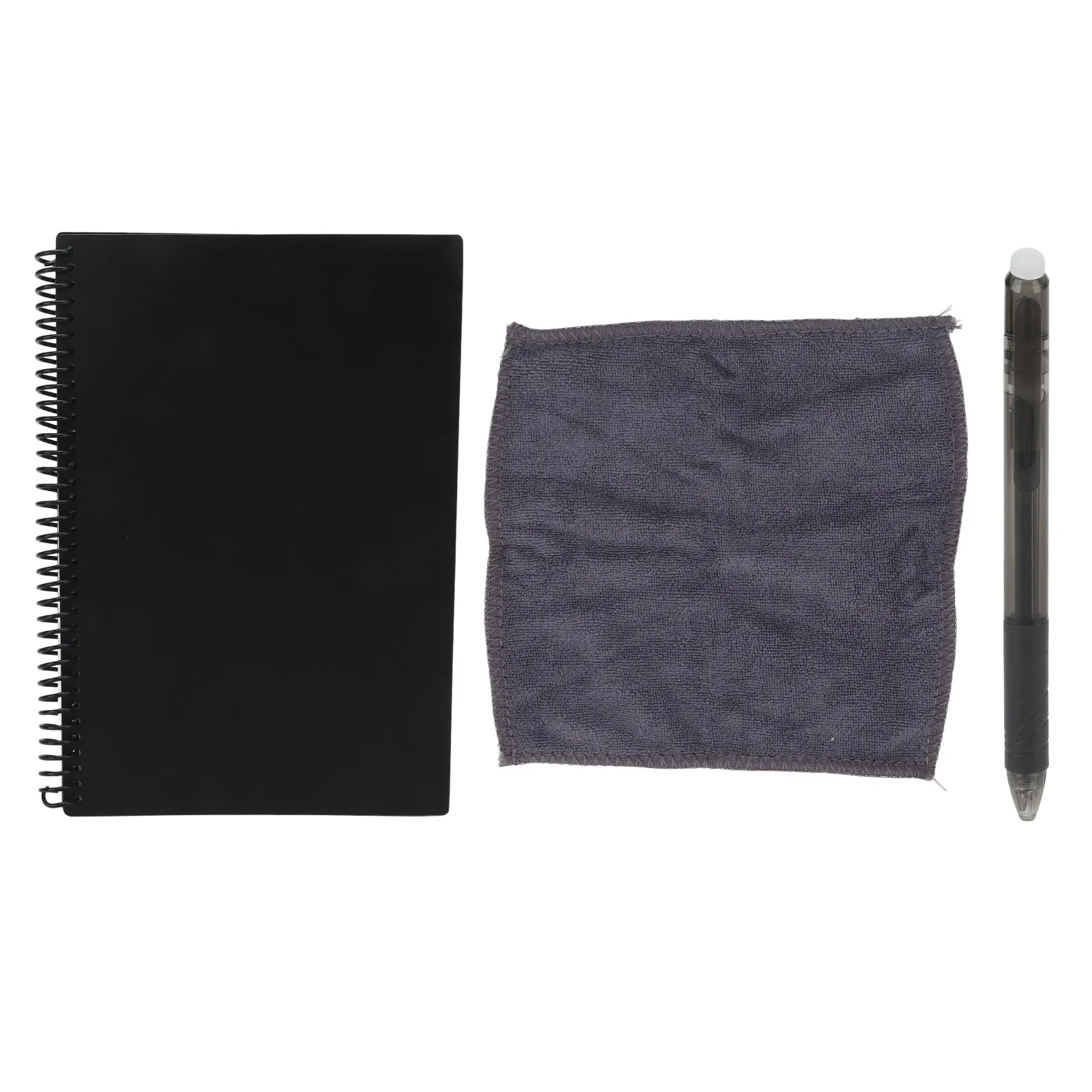 

Note Book A5 Erasable Waterproof PVC 7 Different Pages Wear Resistant Notepad for School Stationery