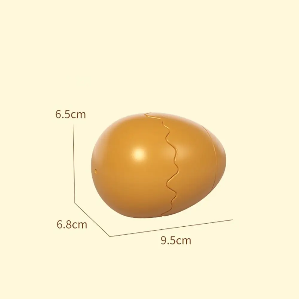 Portable Clockwork Duck Jumping Egg Toy Breaking The Shell Jumping Egg Cute Beast Clockwork Can Walk and Break The Shell