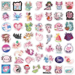 Pegatinas axolotl dibujos animados infantiles – Multiposición