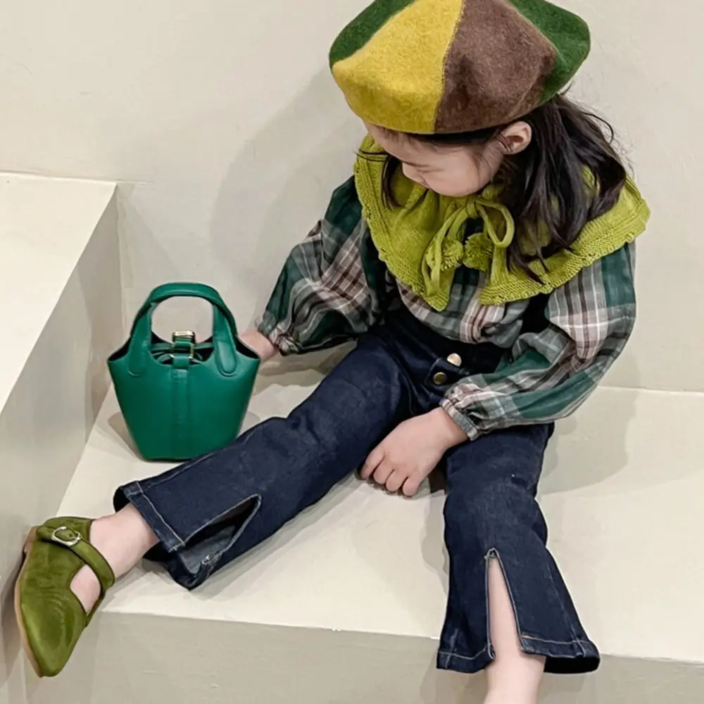 Fashion Catwalk Style Korean Mini Children\'s Handbag Parent-child Bag Messenger Bag Key Purse Women\'s Bag