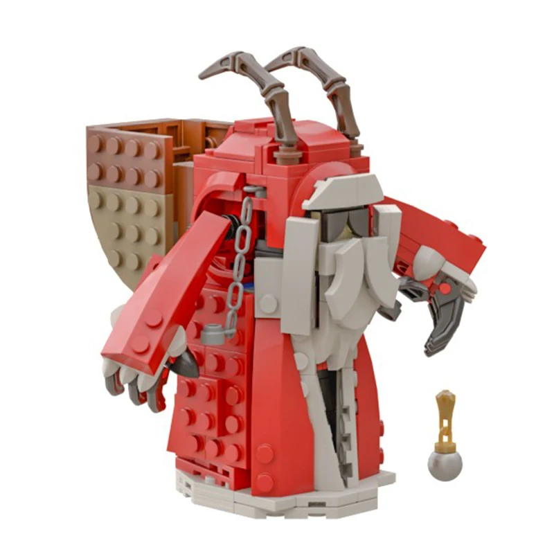 

173pcs MOC Krampus wo vehicle base 2.0 Christmas Gift Building Block Christmas Gift Showcase Decorative DIY Perfect for Creative