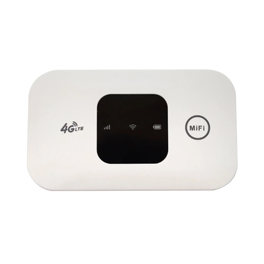 4G Pocket WiFi Router Portable Mobile Hotspot 150Mbps Wireless Modem 2100mAh Broadband with SIM Card Slot Wide Coverage