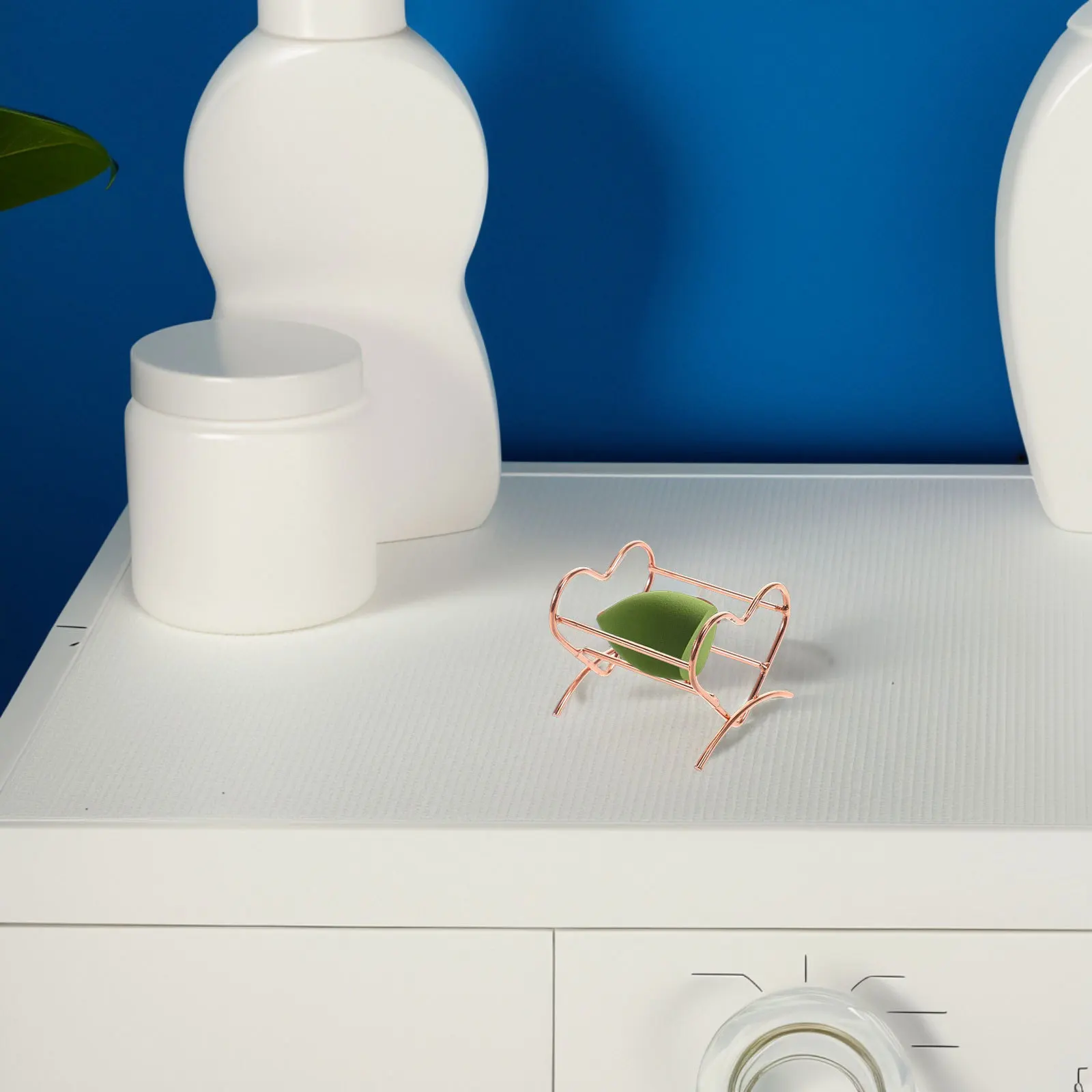 الجمال الإسفنج الخلاطات حامل على شكل قلب ماكياج مسحوق نفخة الإسفنج حامل الجمال أداة مجفف تجفيف الرف البيض مسحوق نفخة #5