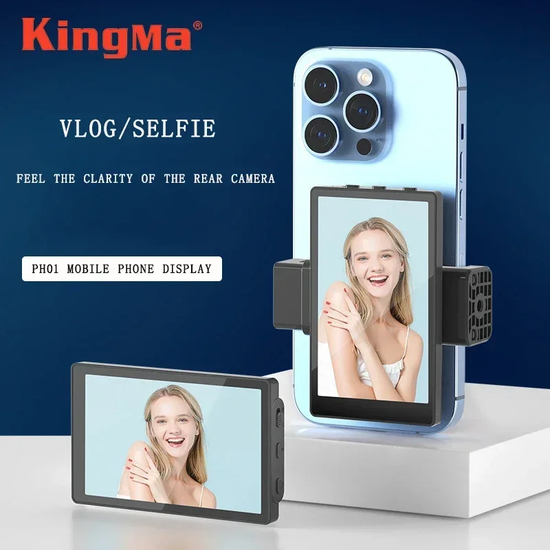 

Mobile Phone Selfie Display Is Suitable For The Ios System The Rear Camera Takes Pictures And The Magnetic Phone Clip Is Used