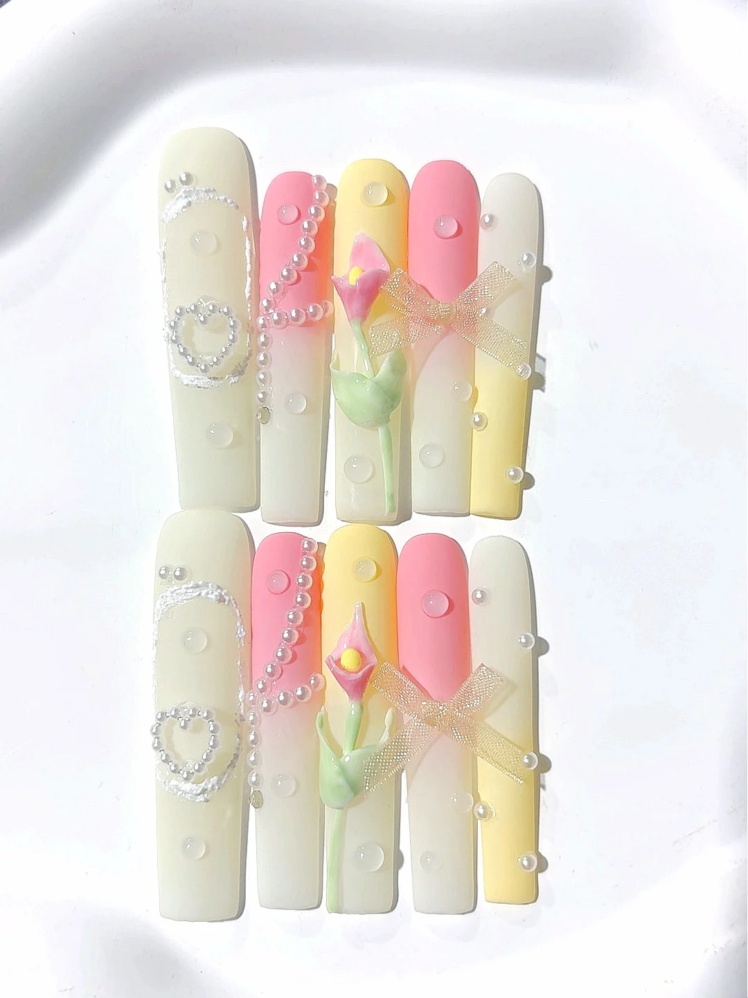 

5cm Tulip Elegant and High-End Nail Art Fashion Manicure (Jsb18)