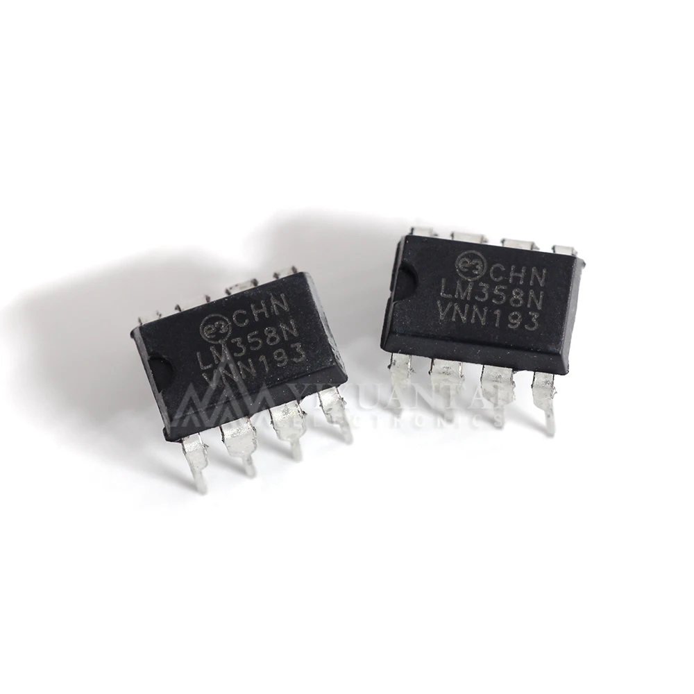 10pcs/Lot    LM358N DIP8 LM358P DIP LM358 DIP-8    NEW Original