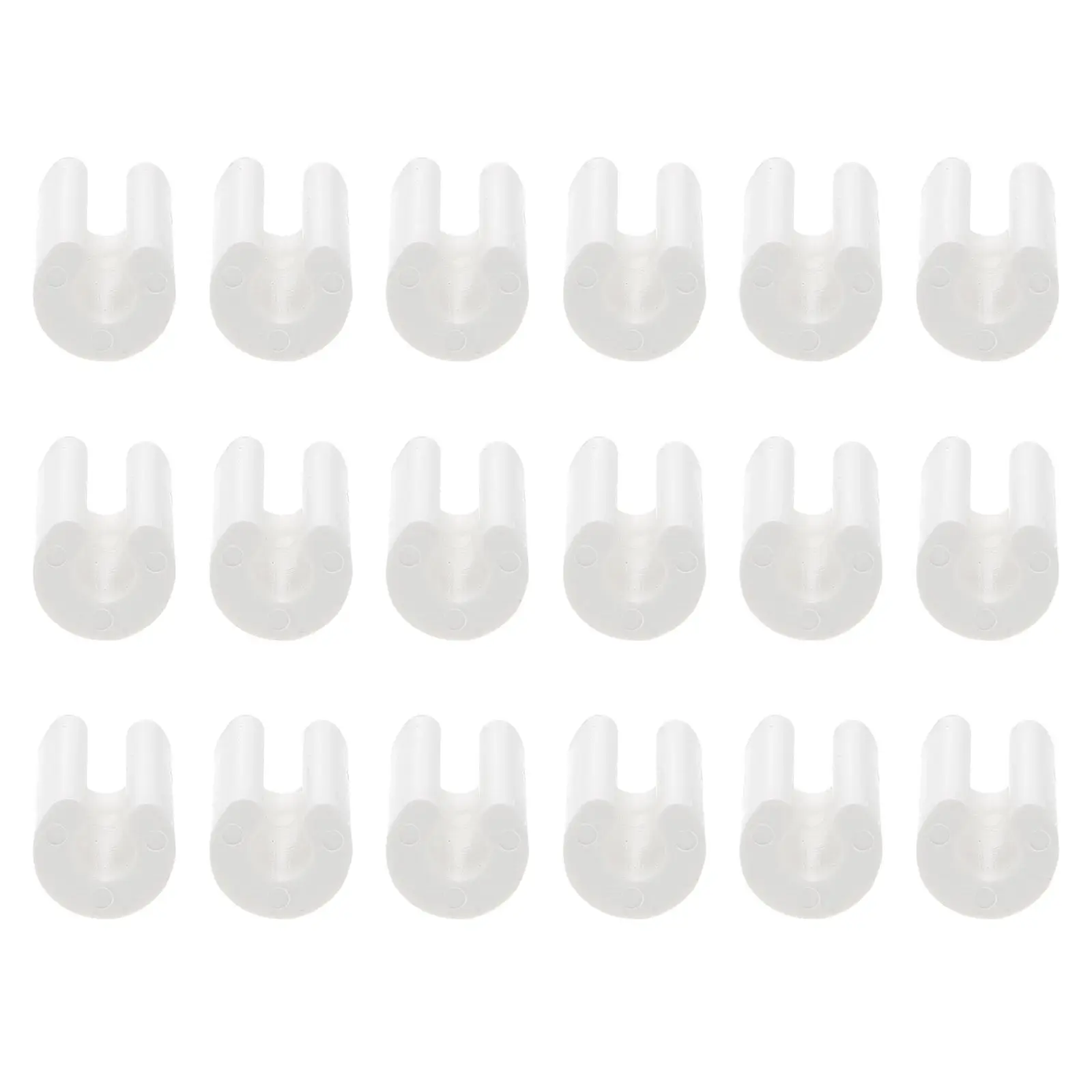 

100 Pcs 4 8MM Opening Anti Skid Shelf Feet Sink Grid Protector Kitchen Plastic Accessories Wire Rack Protective Long Service
