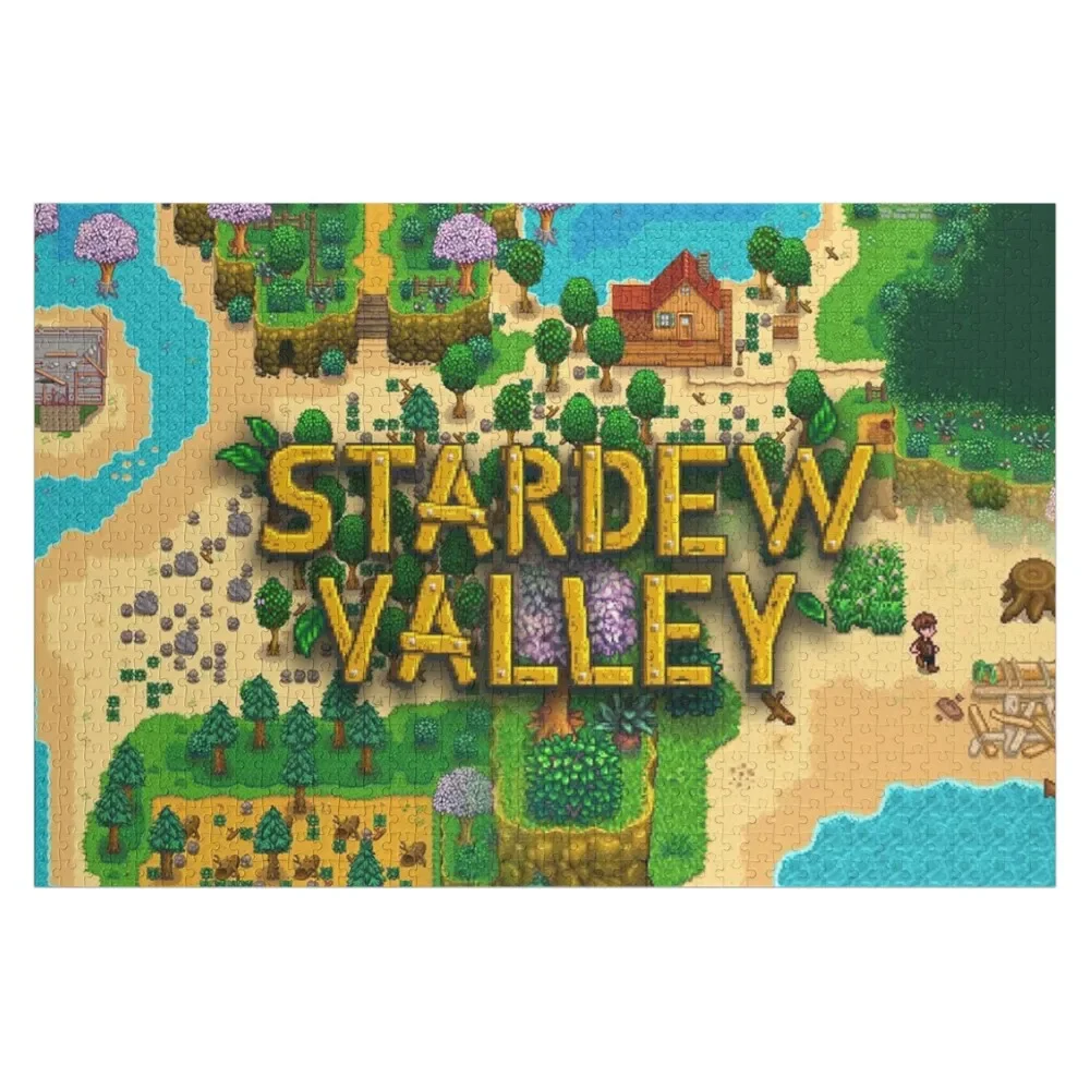 Stardew Valley - Indie Game Jigsaw Puzzle Wooden Compositions For Children Personalized Name Puzzle