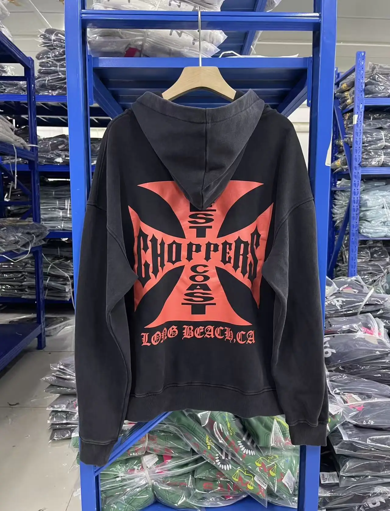 

Высокое качество Weat Coast Choppers Толстовка на молнии Куртка с отверстиями и потертостями Женская и мужская уличная модная толстовка большого размера