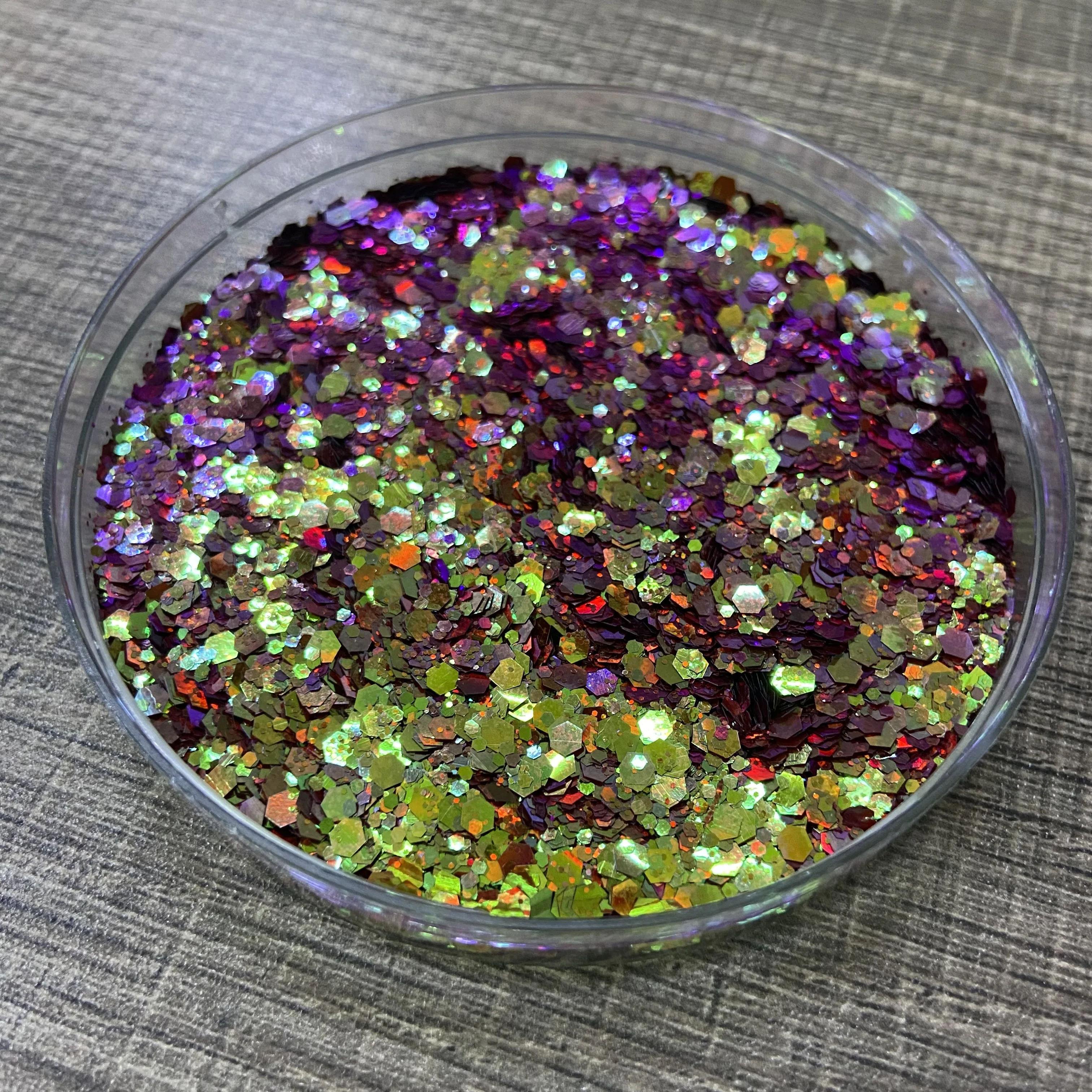 10 G/zak Mooie Nagel Confetti Poeder Kameleon Vlokken Kleurveranderende Nagel Glitter Pailletten Voor Manicure Decoratie