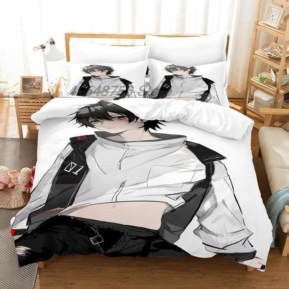 3D Hypnosis Mic -Division Rap Battle Bedding Set Single Twin Full Queen King Size Bed Set Adult Kid Bedroom Duvet cover Sets