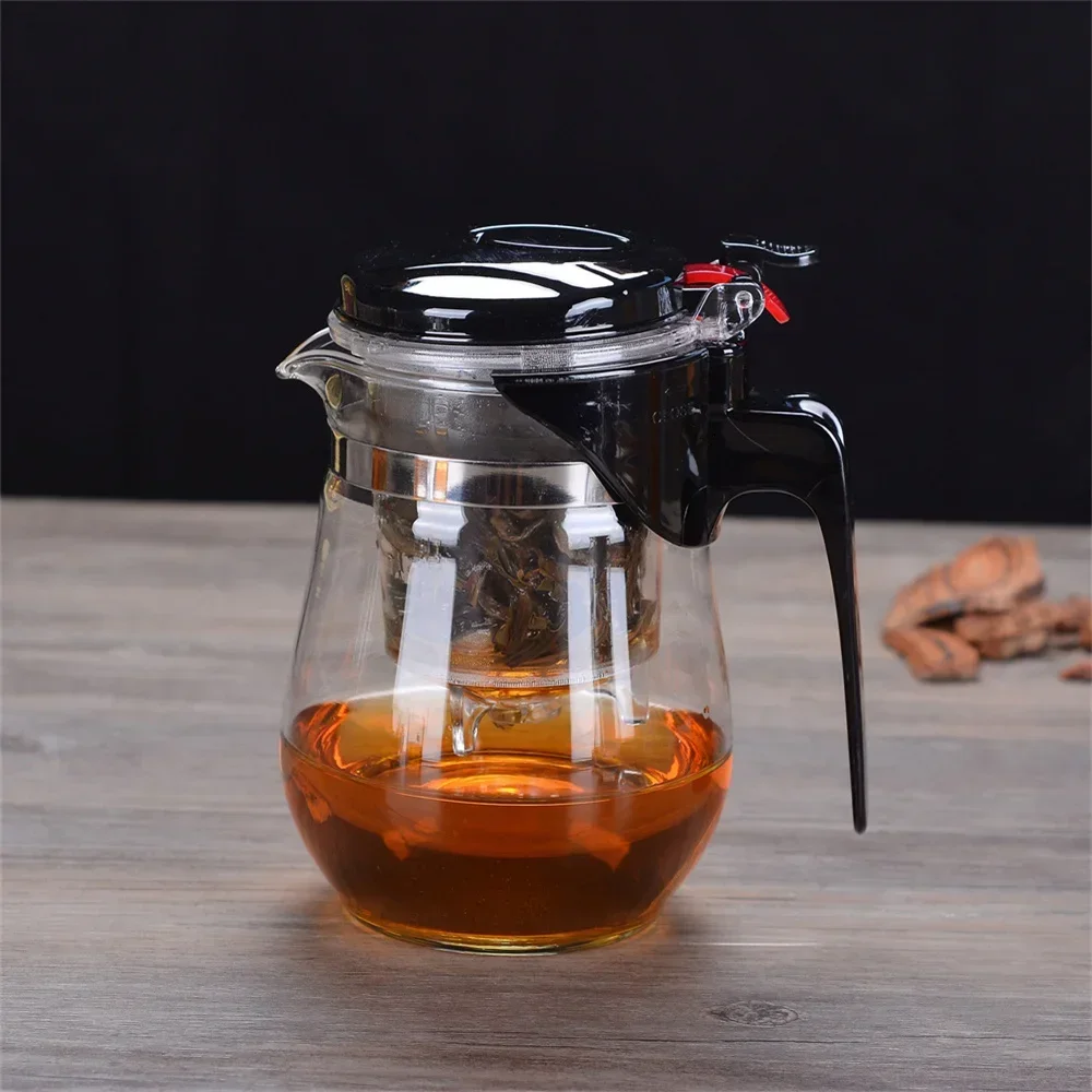 500ml Heat Resistant Kitchen Supplies Tea for Teapots Home Garden Kitchen,Dining Bar Teaware Tea Glass Teapot Tea Kettle