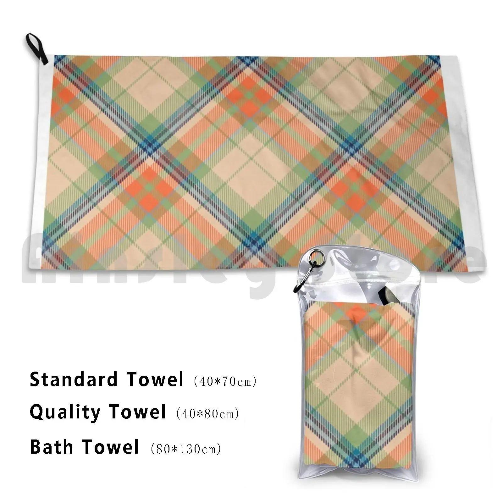 Tartan Escocia Toalla de baño Cojín de playa Tartan Escocés Outlander Negro Escocia Clan Rojo Sassenach Scot Scots