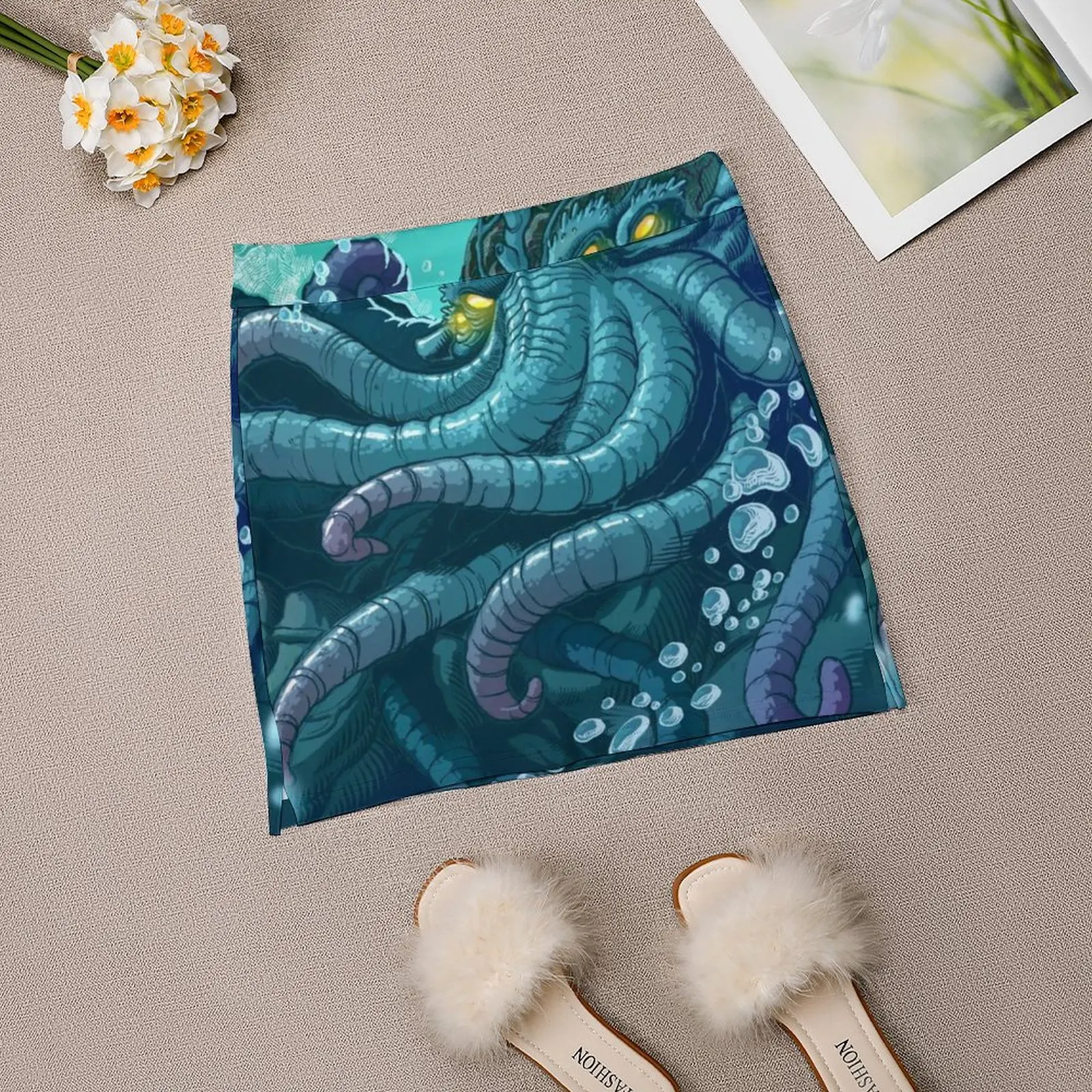 De Dromer Ontwaakt Rokken Vrouw Mode 2022 Broek Rok Mini Rokken Kantoor Korte Rok Cthulhu Lovecraft Literatuur Fan Art