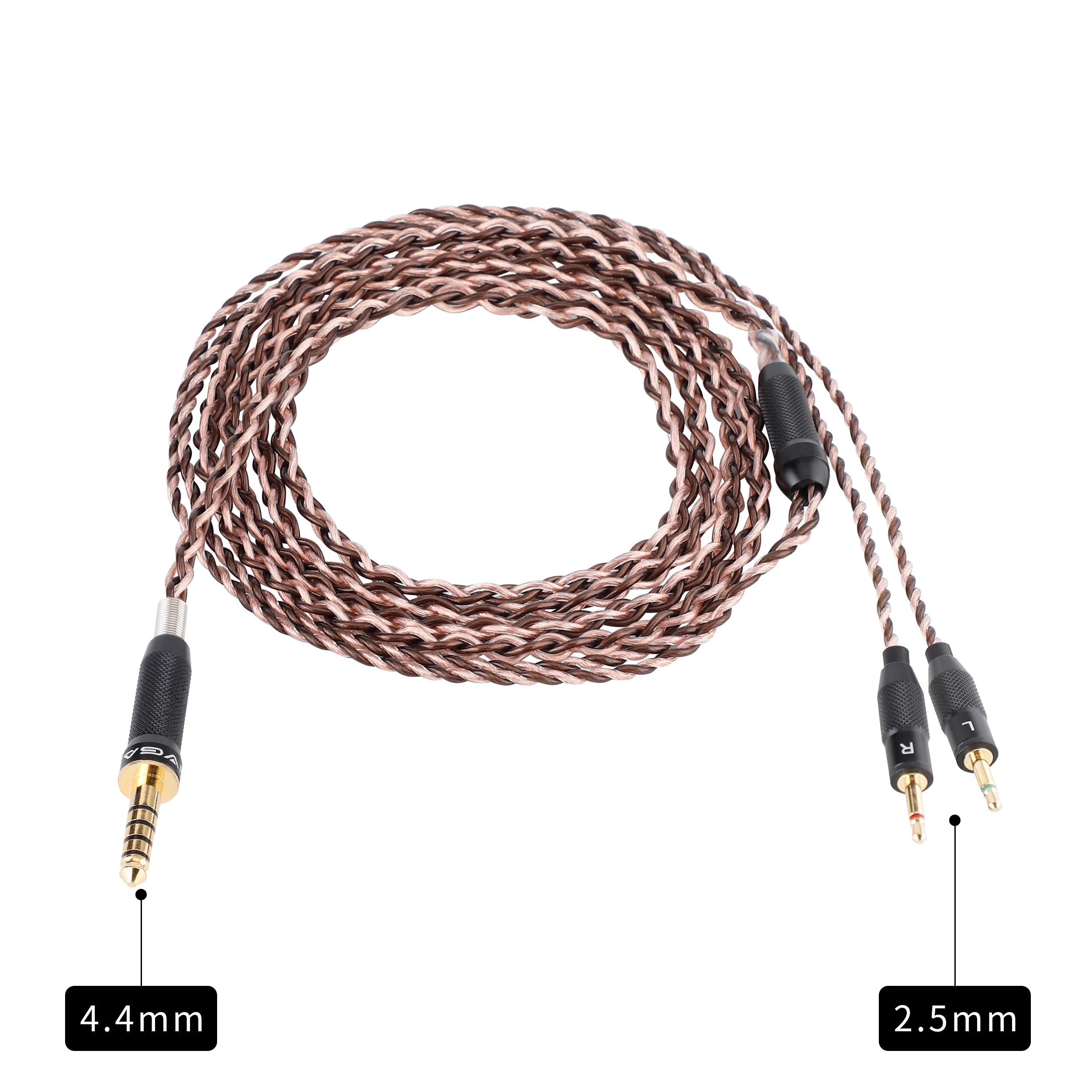 Imagen 3: SIVGA 6N Cable de audio macho XLR de cobre monocristalino OCC 4,4 mm/6,35 mm/ 4 pines