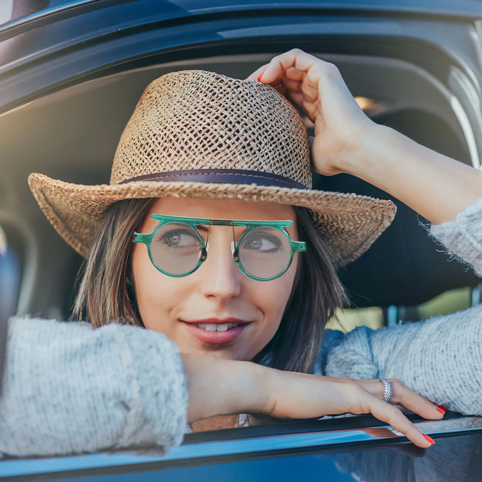 

Frame Sunglasses Style Uv Protection For Women Men Women Sunglasses Fashion Trendy 90S Sun Glasses