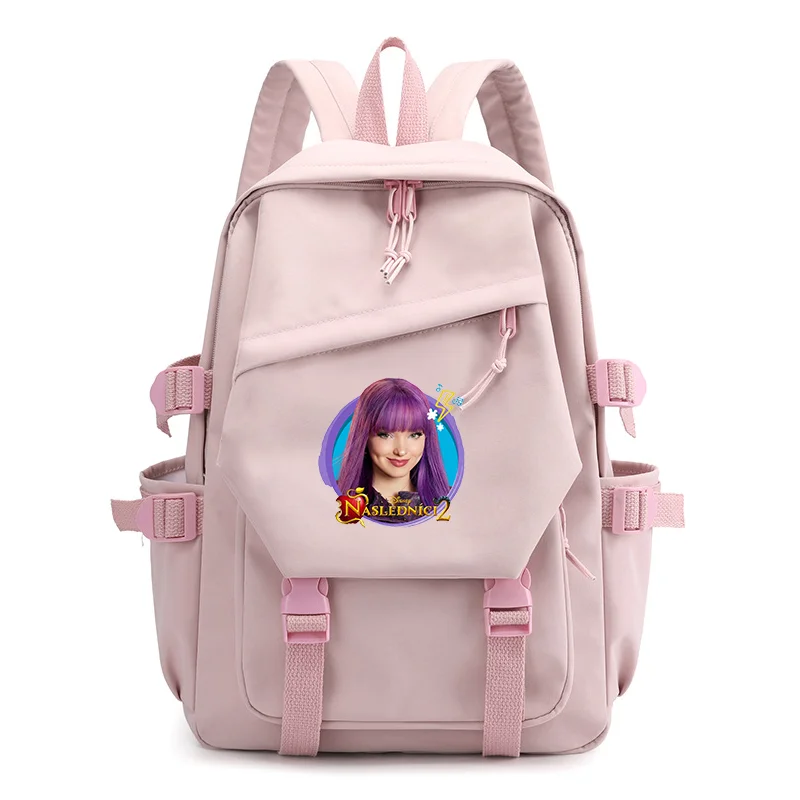 

Descendants Girls Kids School Book Bags Women Bagpack Teenagers Travel Backpack Mochila Escolar