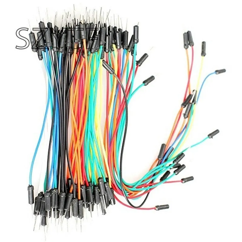 65PCS maschio a maschio senza saldatura Breadboard Jumper Cable Wires