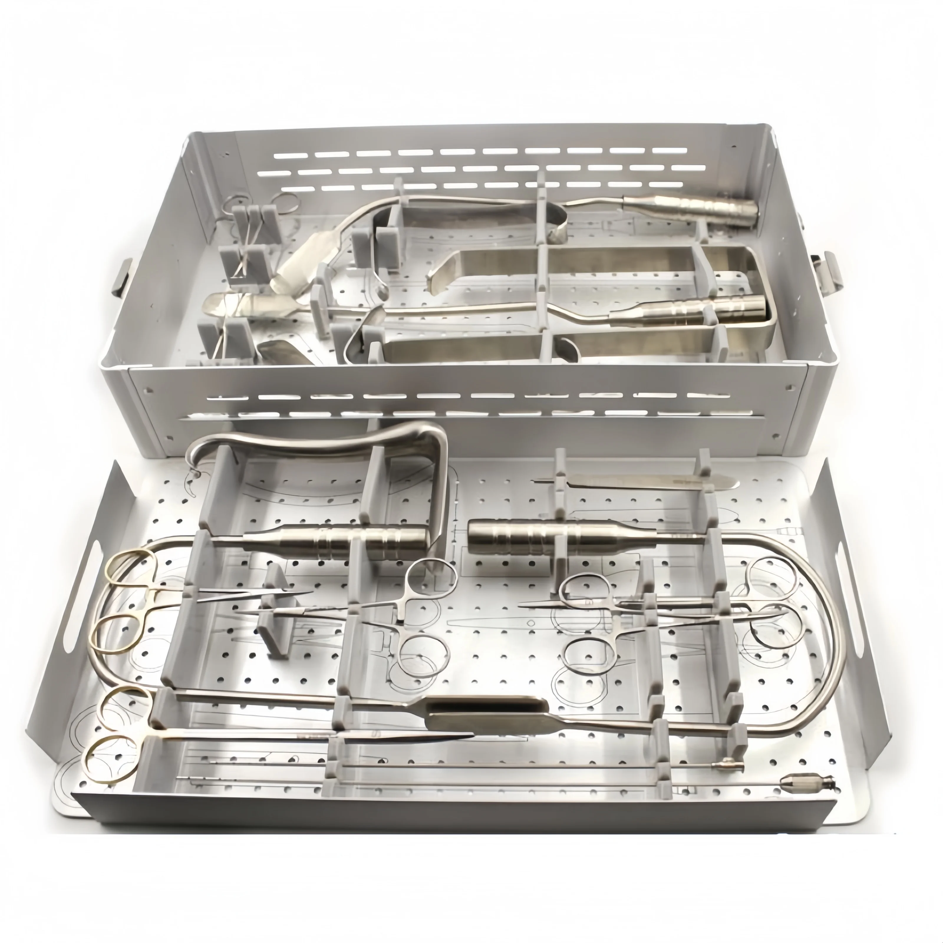 

Breast Reconstruction Dissector Set Stainless Steel Breast Dissectors Set Surgical Instruments 16-pcs Set