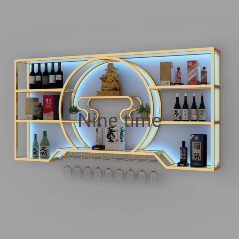 Whiskey Cabinet Wine Decoration Refrigerator Showcase Bar Luxury Modern Home Outdoor Elegant Vintage Stands Portable Furniture