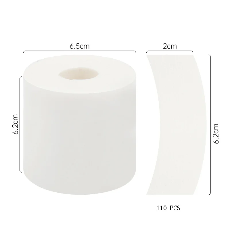 110 pcs Eyelash Easy Remove Tape Makeup Stickers Under Eyelash Pad Patch Foam Eyepad Painless Lash Supplies PE Eye Patch