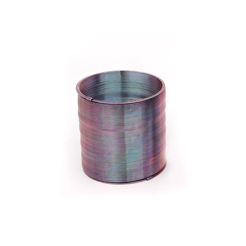 Color 2.5 Inch Metal Spring Walking Fidget for Kids Adults Stress Relief Sensory Toy Durable Anti Anxiety Focus Hand Play Tool - Image 4