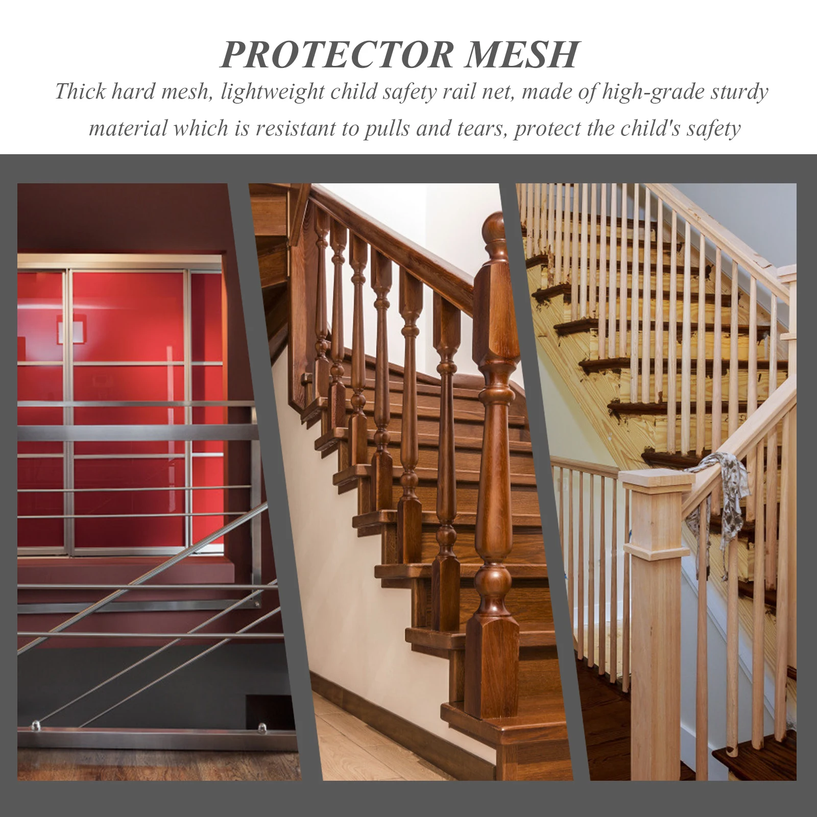 

Safety Net Baby Grating Child Fence Veranda Guard Bars for Babies Stair Stairs Gate Railing Drawer Door Blocker Children Grid