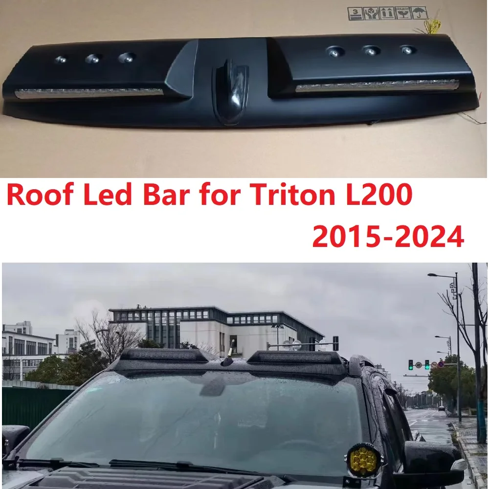 Auto Led Roof Rack Led bar lights for Nissan NAvara Np300 2015-2024 Pickup Car top Roof Led Bars Led Lights accessories