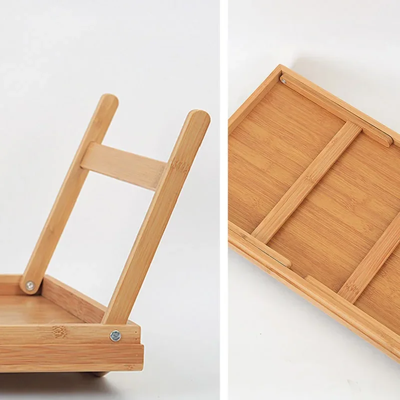 50cm Computer Desk Window Table Foldable Laptop Stand Breakfast Plate Bed Tray Cozy Bedside Bay Room