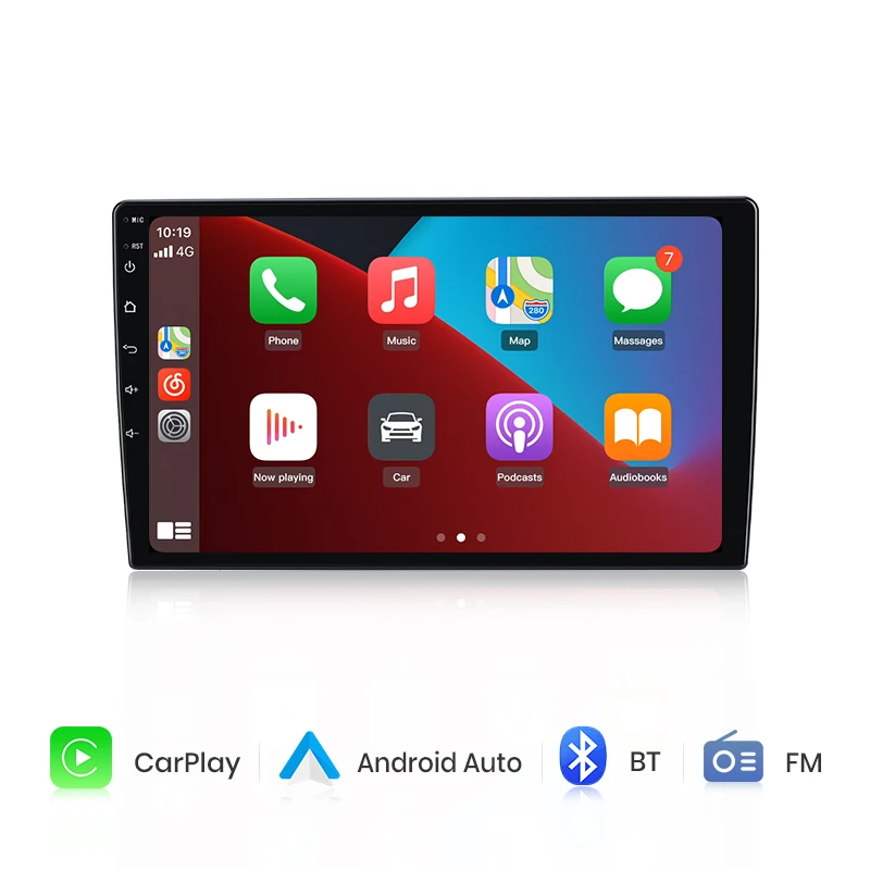 Junsun 9 inch Android 15 autoradio voor Fiat Ducato Peugeot Boxer 2 Citroen Jumper 2 2006-2023 voor Apple CarPlay Auto IPS scherm stereo multimediaspeler automotive slimme intelligente systemen 2 Din