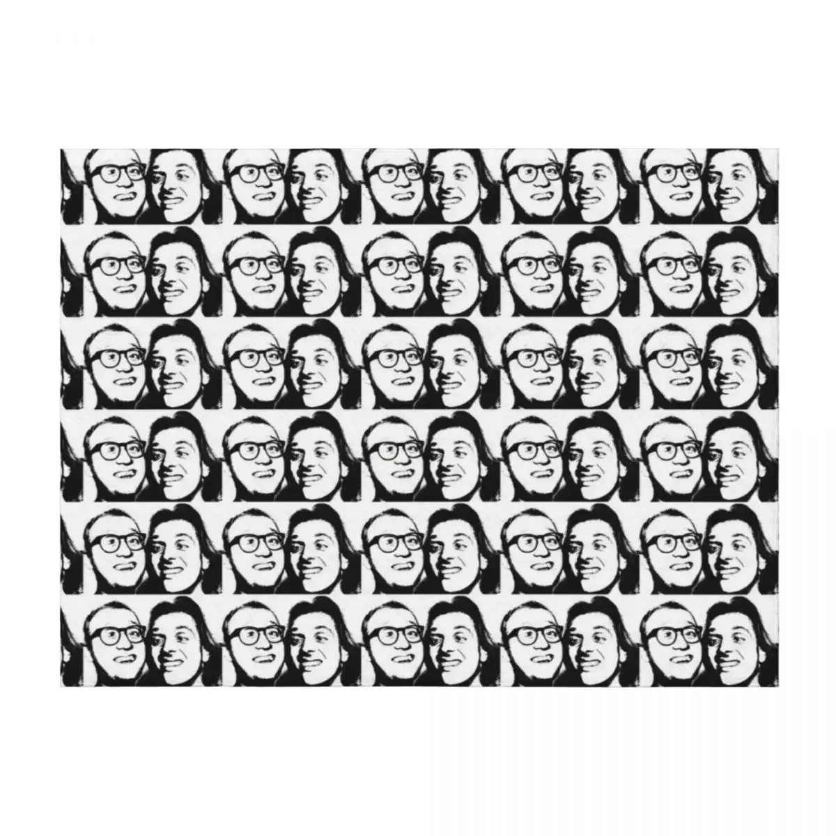 

Rik mayall and Ade edmondson Throw Blanket Nap Custom warm for winter decorative Blankets