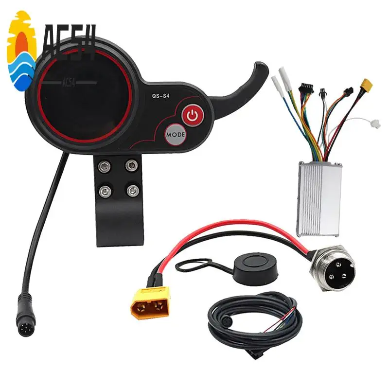 

AC54-QS-S4 36V-60V Thumb Throttle LCD Display Meter+48V 800W Controller Kit Accessories For Zero 8 9 10 8X 10X Electric Scooter