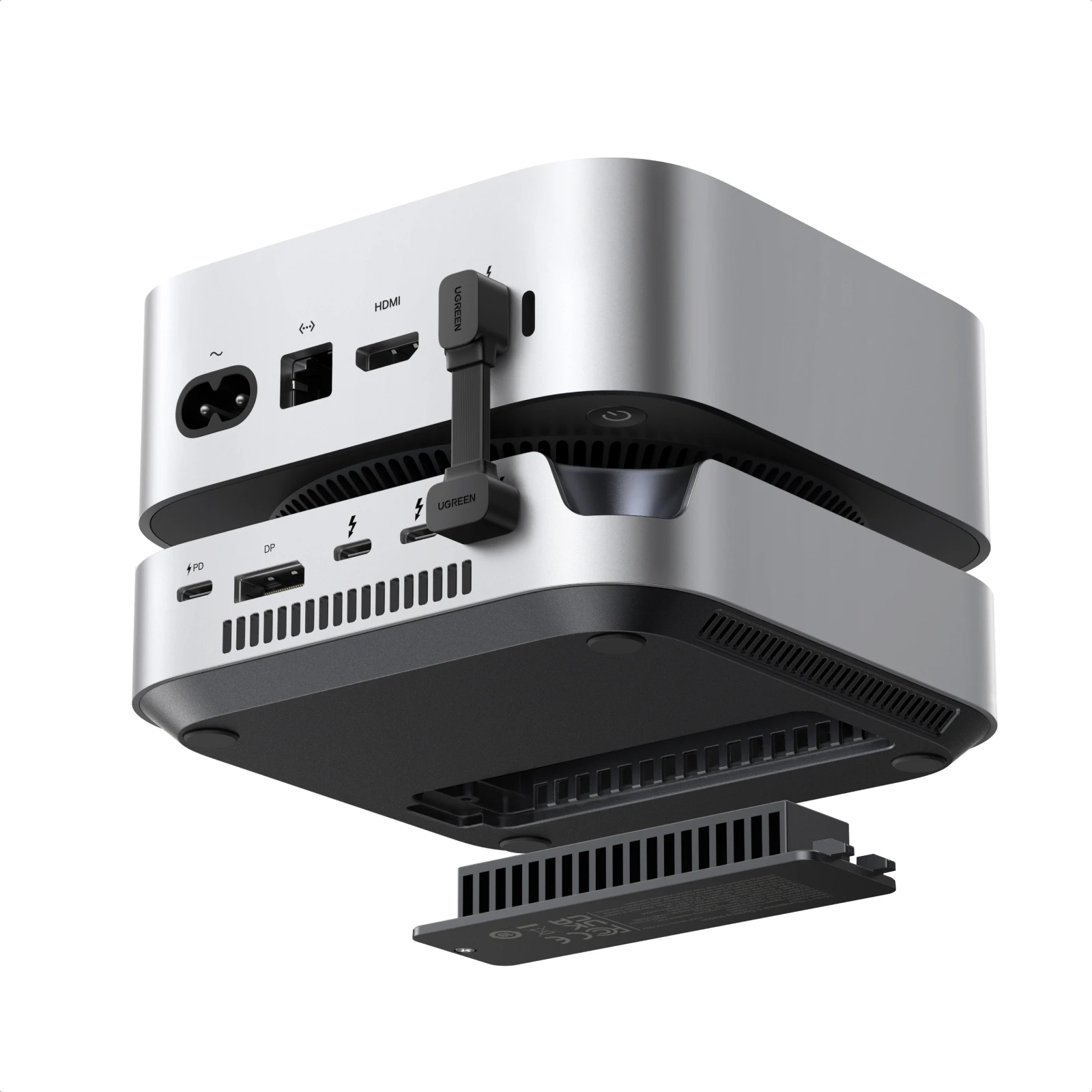 UGREEN Thunderbolt 5 120Gbps Stacja Dokująca do Mac Mini M.2 NVMe SSD DP 8K60Hz SD4.0 USB-A 10Gbps dla Mac Mini M4/M5 Pro/M6 HUB — zdjęcie produktu 7