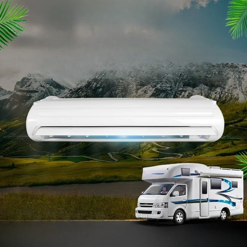 Gucheng parking air conditioner integrated machine Vehicle air conditioner Refrigeration 24V RV special truck modified