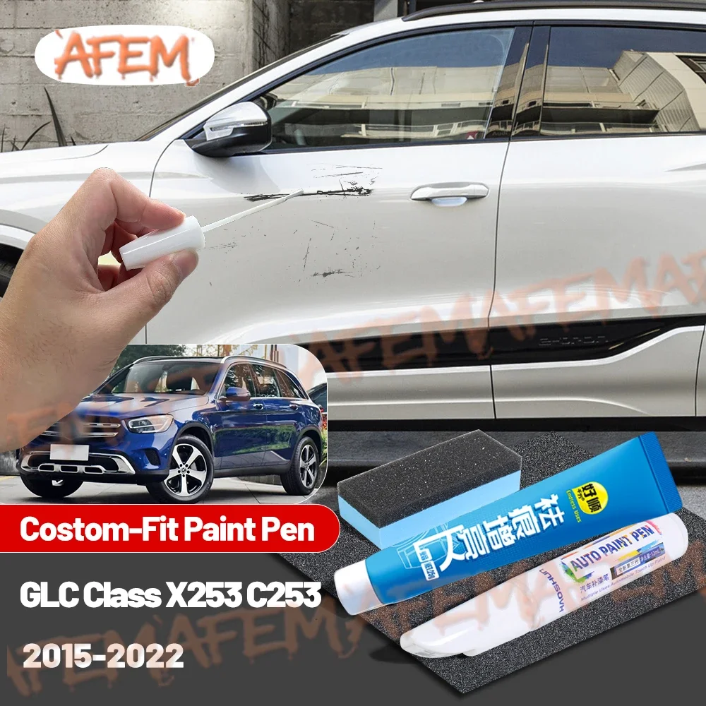 For Mercedes Benz GLC Class X253 C253 2015-2022 2021 2020 2019 Car Touch Up Paint Pen Scratch Repair Scratch Remover Paint Care