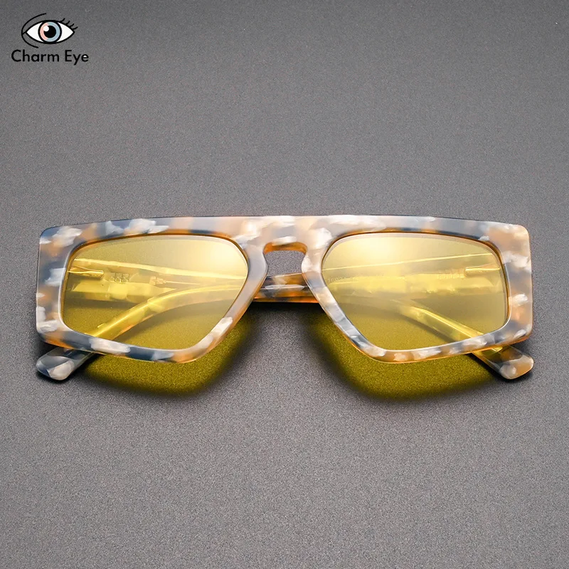

2026 New Alien Sunglasses for Women High Quality Retro Acetate Personalized Fashion Men Outdoor Sports Street UV400 Sun Glasses