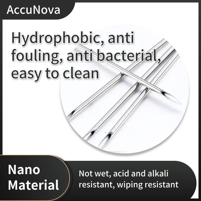 Hydrophobic Nano Material Coating Agent - For Puncture/Drop Needles - Water/Acid-Alkali/Protein Resistant