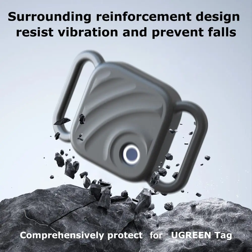 New Silicone Protective Case Anti-Scratch Dustproof Soft Shell Tracker Protector Cover for UGREEN FineTrack for Pet Collar
