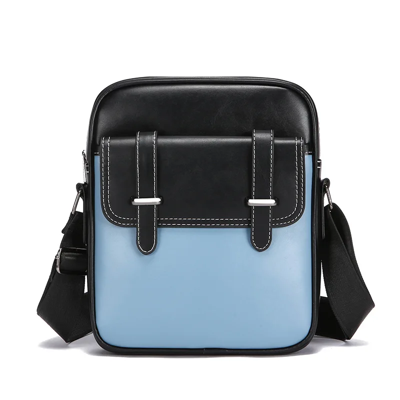 حقيبة كروس للرجال صغيرة متعددة الأقسام كاجوال حقيبة كتف عصرية خفيفة الوزن للسفر #5