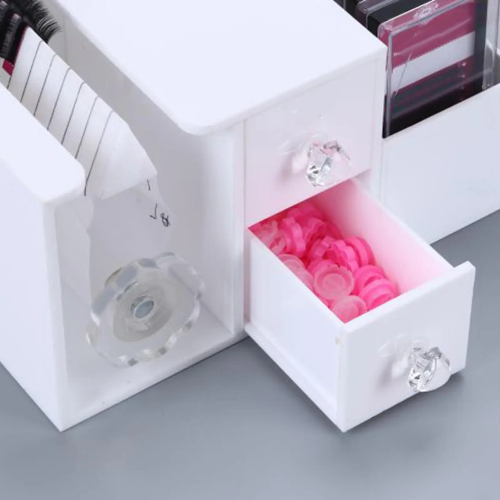 Máquina de floración de pestañas Máquina separadora de extensiones de pestañas postizas de fácil uso