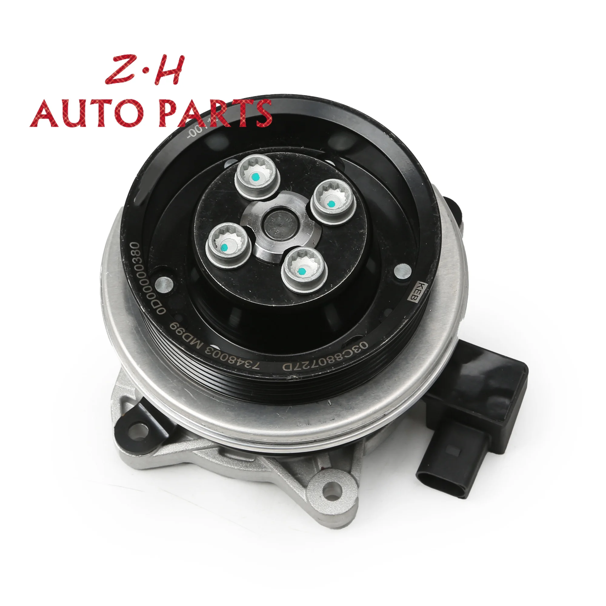 Water Pump Assembly 03C 121 004 G For VW Beetle Golf Jetta EOS Tiguan Passat B7 Skoda Fabia Audi A1 1.4TSI CAVD 03C880727D