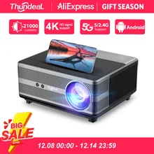 ThundeaL Full HD 1080P Projector TD98 WiFi LED 2K 4K Video Movie Beam TD98W Android Projector PK DLP Home Theater Cinema Beamer ThundeaL Full HD 1080P Projector TD98 WiFi LED 2K 4K Video Movie Beam TD98W Android Projector PK DLP Home Theater Cinema Beamer