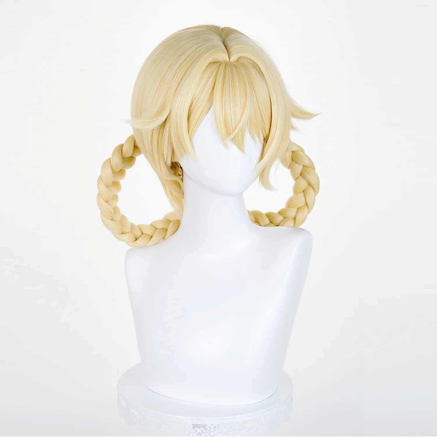 لعبة Genshin Impact Jahoda شعر مستعار تأثيري Jahoda شعر مستعار قصير لحفلة Comicon Hallowmas الكبار النساء الرجال