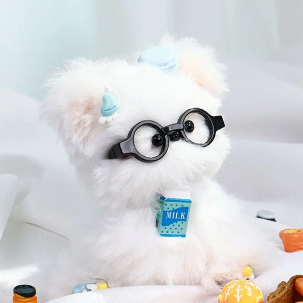 Cartoon Puppy Twist Stick Material Set Plush with Iron Wire DIY Pendant Material Ultra Dense Fluffy Wool Twist Stick Set