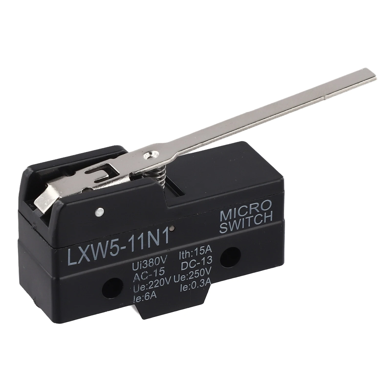 Incubadora de límite de interruptor, límite de palanca de LXW5-11N1, Motor largo, interruptor a presión SPDT, incubadora de equipos eléctricos de brazo 3A