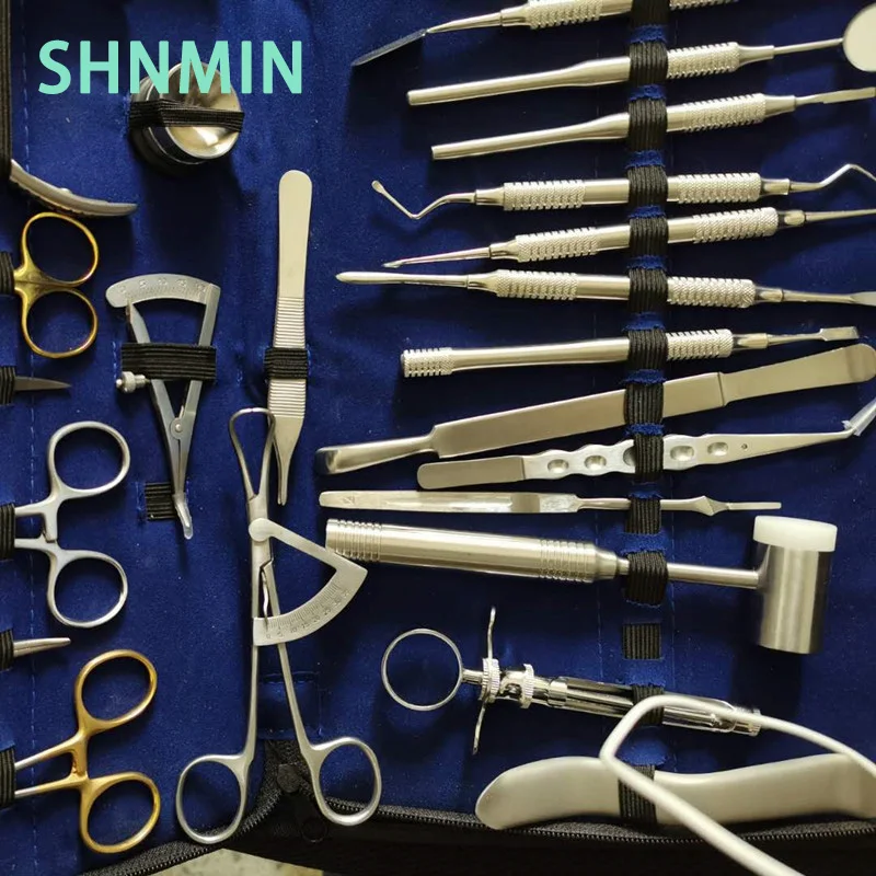 26Pcs/set Dental lmplant Kit Tools Basic Instrument SetSurgical Planting Oral lmplants Planting Dentists Surgical Tool