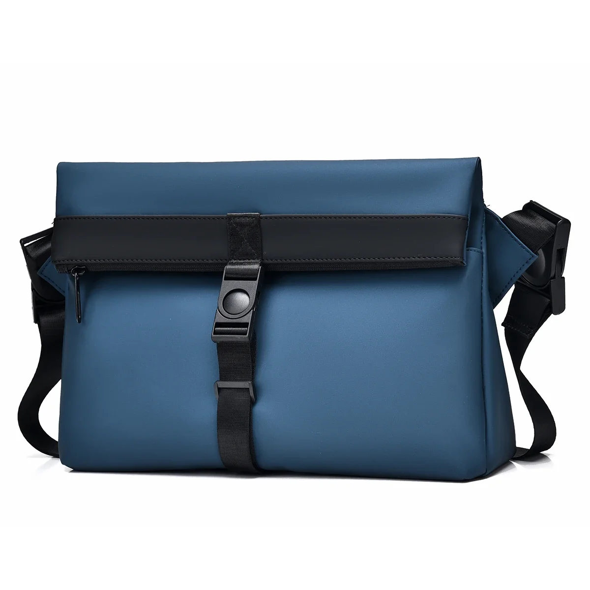 حقيبة كروس بودي مقاومة للماء للرجال ، قماش أكسفورد ، حقيبة كتف رجالية يومية للركاب ، حقيبة سفر خفيفة الوزن للشباب