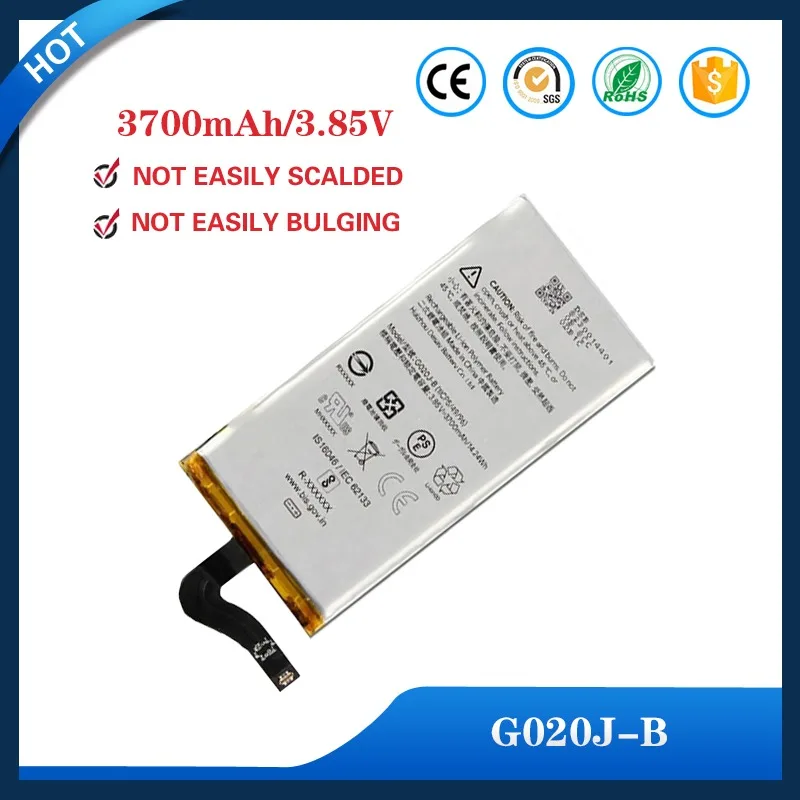 Brand New Battery For HTC GOOGLE 2 2B PIXEL 3 3XL 4XL Pixel4 XL PIXEL 4 4A 5A 5 5G 6 Pro Nexus S1 Phone Batteries
